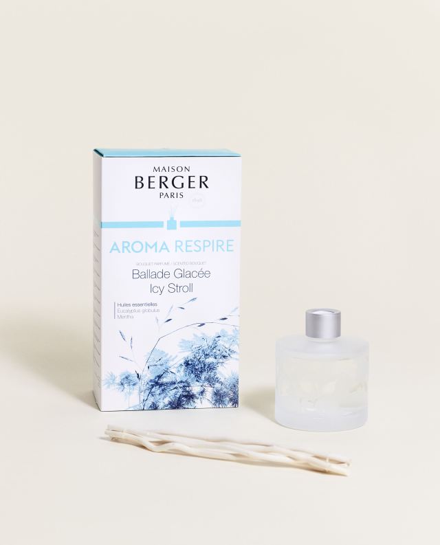 Pálcás Diffúzor Aroma 180ml - Aroma Respire-Hűsítő Lélegzet