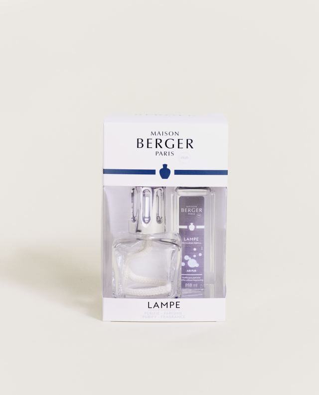 Transparent Ice Cube Lampe Berger Gift Pack